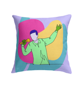 Singing man Indoor Pillow - Beyond T-shirts